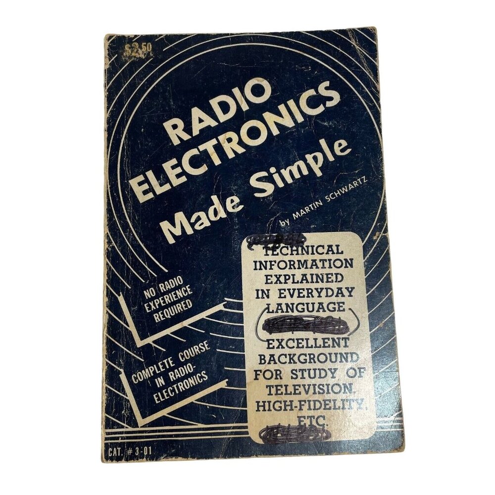 Radio Electronics Made Simple Martin Schwartz 1978 Paperback u